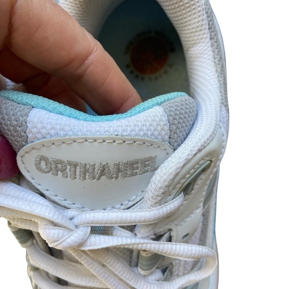 Vionic Orthaheel Walker Women’s Size 8 White Leather Athletic Walking Gym - Picture 7 of 10